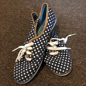 Navy polka dot Keds Sneakers